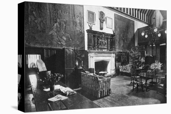 The Great Hall, Bisham Abbey, Berkshire, 1924-1926-HN King-Stretched Canvas