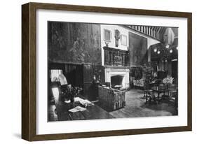 The Great Hall, Bisham Abbey, Berkshire, 1924-1926-HN King-Framed Giclee Print