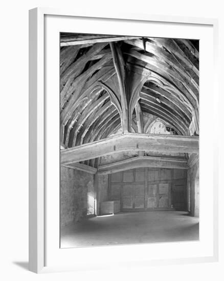 The Great Hall, Brinsop Court-Frederick Henry Evans-Framed Photographic Print