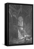 The Great Hall, Eltham Palace, Kent, 1804-J Storer-Framed Stretched Canvas