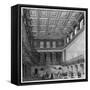 The Great Hall, Euston Square Satation, 1849-null-Framed Stretched Canvas