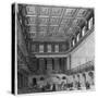 The Great Hall, Euston Square Satation, 1849-null-Stretched Canvas