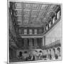 The Great Hall, Euston Square Satation, 1849-null-Mounted Giclee Print