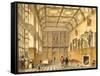 The Great Hall, Hatfield, Berkshire, 1600, Illustration from 'Architecture of the Middle Ages',…-Joseph Nash-Framed Stretched Canvas