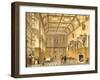 The Great Hall, Hatfield, Berkshire, 1600, Illustration from 'Architecture of the Middle Ages',…-Joseph Nash-Framed Giclee Print