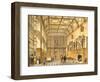 The Great Hall, Hatfield, Berkshire, 1600, Illustration from 'Architecture of the Middle Ages',…-Joseph Nash-Framed Giclee Print