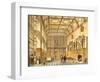 The Great Hall, Hatfield, Berkshire, 1600, Illustration from 'Architecture of the Middle Ages',…-Joseph Nash-Framed Giclee Print