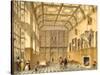 The Great Hall, Hatfield, Berkshire, 1600, Illustration from 'Architecture of the Middle Ages',…-Joseph Nash-Stretched Canvas