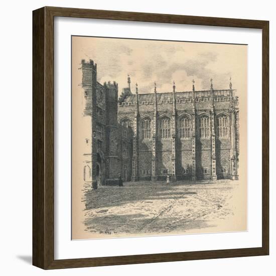 The Great Hall of Hampton Court Palace, 1902-Thomas Robert Way-Framed Giclee Print