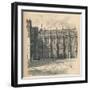 The Great Hall of Hampton Court Palace, 1902-Thomas Robert Way-Framed Giclee Print