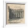 The Great Hall of Hampton Court Palace, 1902-Thomas Robert Way-Framed Giclee Print