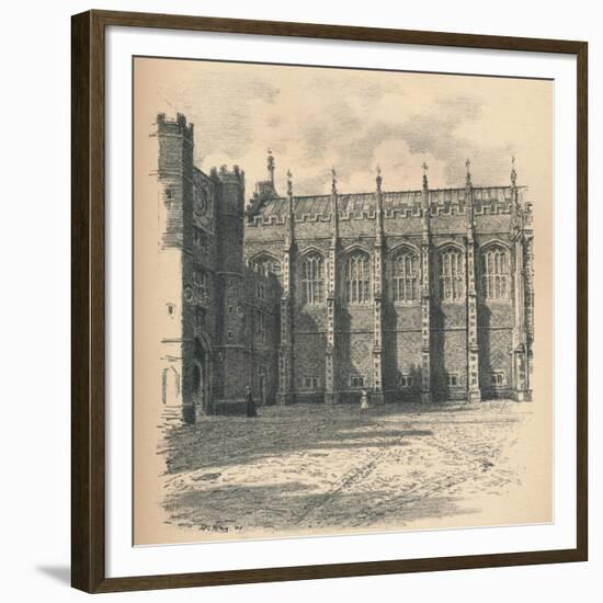 The Great Hall of Hampton Court Palace, 1902-Thomas Robert Way-Framed Giclee Print