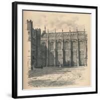 The Great Hall of Hampton Court Palace, 1902-Thomas Robert Way-Framed Giclee Print