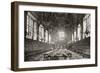 The Great Hall of the Middle Temple, from 'London Pictures: Drawn with Pen and Pencil', by Rev.…-null-Framed Giclee Print