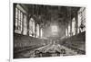 The Great Hall of the Middle Temple, from 'London Pictures: Drawn with Pen and Pencil', by Rev.…-null-Framed Giclee Print