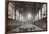 The Great Hall of the Middle Temple, from 'London Pictures: Drawn with Pen and Pencil', by Rev.…-null-Framed Giclee Print