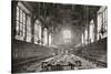 The Great Hall of the Middle Temple, from 'London Pictures: Drawn with Pen and Pencil', by Rev.…-null-Stretched Canvas