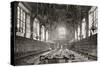 The Great Hall of the Middle Temple, from 'London Pictures: Drawn with Pen and Pencil', by Rev.…-null-Stretched Canvas