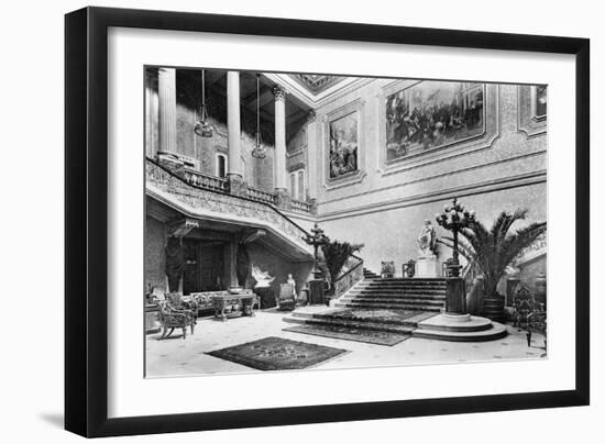 The Great Hall, Stafford House, 1908-null-Framed Giclee Print