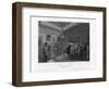 The Great Hall, the United Service Club, London, 19th Century-H Melville-Framed Giclee Print