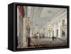 The Great Hall, Winter Palace, St. Petersburg, 1837-Vasili Semenovich Sadovnikov-Framed Stretched Canvas
