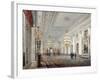 The Great Hall, Winter Palace, St. Petersburg, 1837-Vasili Semenovich Sadovnikov-Framed Giclee Print