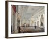 The Great Hall, Winter Palace, St. Petersburg, 1837-Vasili Semenovich Sadovnikov-Framed Giclee Print