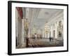 The Great Hall, Winter Palace, St. Petersburg, 1837-Vasili Semenovich Sadovnikov-Framed Giclee Print