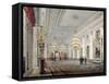 The Great Hall, Winter Palace, St. Petersburg, 1837-Vasili Semenovich Sadovnikov-Framed Stretched Canvas