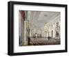 The Great Hall, Winter Palace, St. Petersburg, 1837-Vasili Semenovich Sadovnikov-Framed Giclee Print