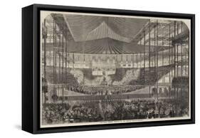 The Great Handel Festival at the Crystal Palace-null-Framed Stretched Canvas