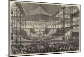 The Great Handel Festival at the Crystal Palace-null-Mounted Giclee Print