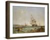 The Great Harbour of Malta from Corlandine Point, 1854-James Wilson Carmichael-Framed Giclee Print