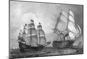 The Great Harry, Man of War, the Largest Ship in the World During the Reign of Henry VIII, C1857-T Sherratt-Mounted Giclee Print