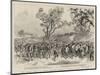 The Great Heat, an Early Morning March of British Troops in India-null-Mounted Giclee Print