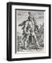 The Great Hercules, 1589-Hendrik Goltzius-Framed Giclee Print