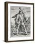 The Great Hercules, 1589-Hendrik Goltzius-Framed Giclee Print