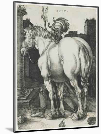 The Great Horse, 1505-Albrecht Dürer-Mounted Giclee Print