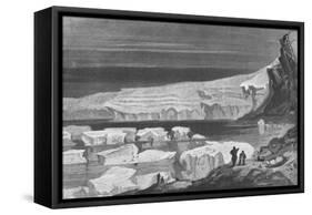 'The Great Humboldt Glacier, Peabody Bay', 1855, (1928)-Briton Riviere-Framed Stretched Canvas