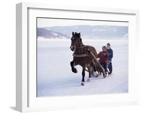 The Great Ice Fair, Lillehammer, Norway, Scandinavia-Adam Woolfitt-Framed Photographic Print