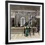 The Great Iguanodon Skeleton at the Brussels Museum, 1880s-null-Framed Giclee Print