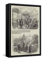 The Great Industrial Exhibition-Jean Adolphe Beauce-Framed Stretched Canvas
