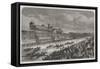 The Great International Horserace at Longchamps-Felix Thorigny-Framed Stretched Canvas