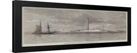 The Great Isaacs Lighthouse on the Great Bahama Bank-null-Framed Giclee Print