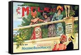 The Great Italian Store and Emporium, E. A. Mele-Aleardo Villa-Framed Stretched Canvas