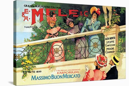 The Great Italian Store and Emporium, E. A. Mele-Aleardo Villa-Stretched Canvas