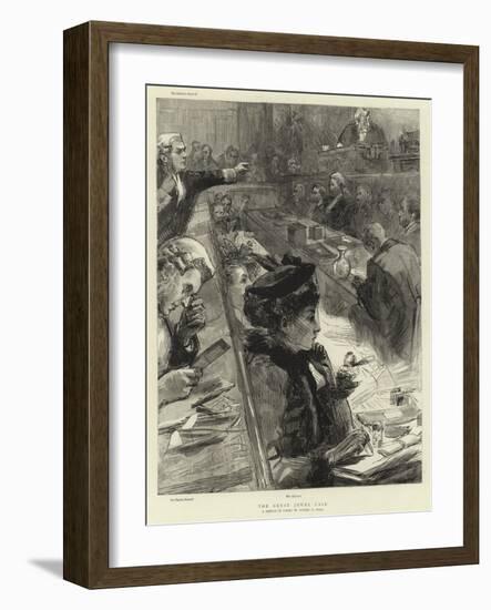 The Great Jewel Case-Sydney Prior Hall-Framed Giclee Print