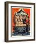 The Great K&A Train Robbery, Tom Mix, 1926-null-Framed Art Print