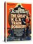 The Great K&A Train Robbery, Tom Mix, 1926-null-Stretched Canvas