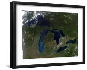 The Great Lakes-Stocktrek Images-Framed Photographic Print